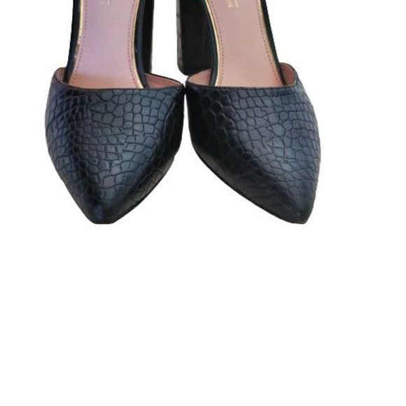 Michael By Michael Shannon Women's Romina Ankle Strap Pump Black Size 7 - Picture 15 of 16